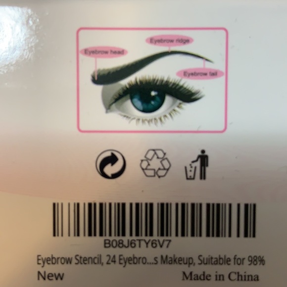 Eyebrow stencil kit-EUC! $12 - Picture 4 of 6
